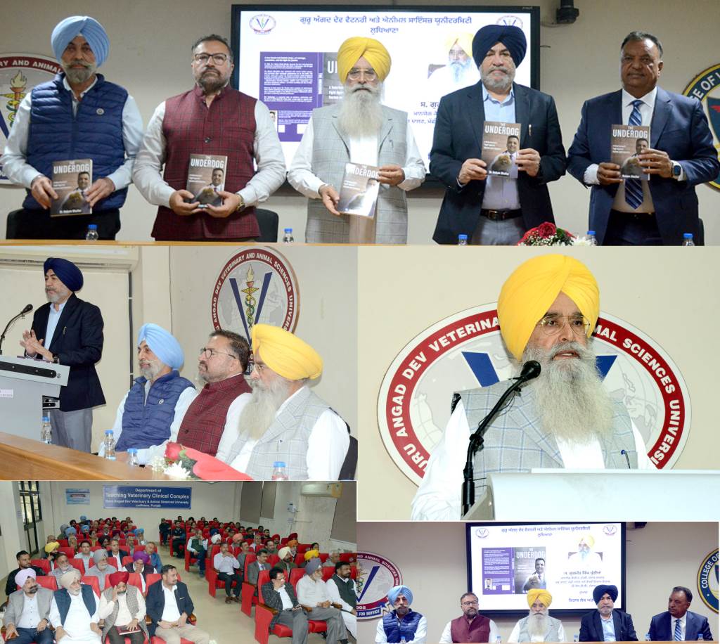 S Khuddian releases Book THE UNDERDOG at Vet Varsity  A Veterinarians fight against Racism and Injustice